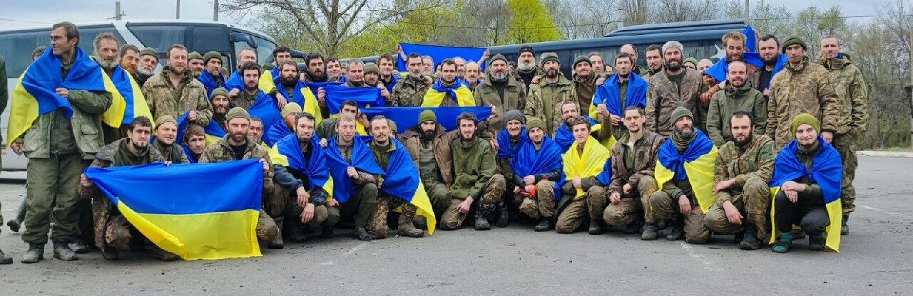 Наші вдома: ще 130 українських Оборонців вдалося визволити з російського полону на Великдень