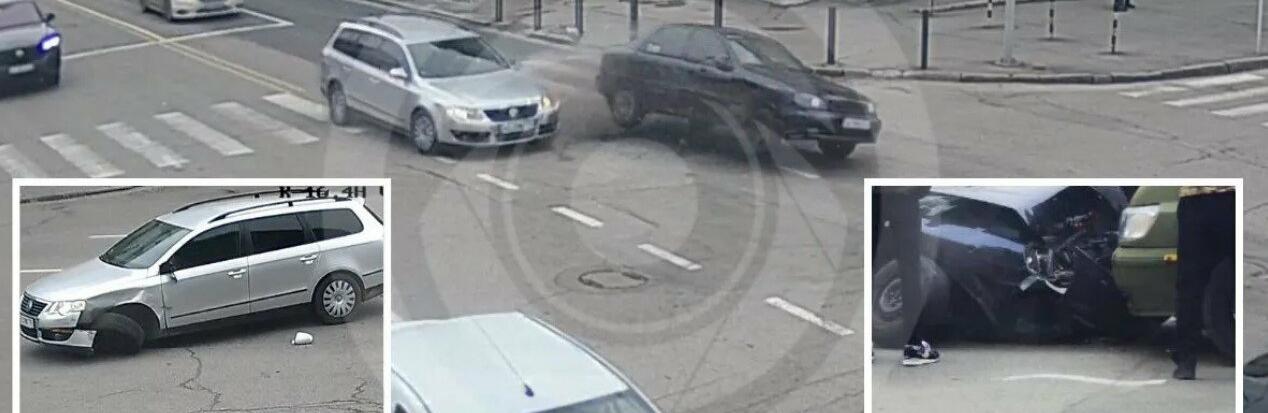 В центрі Дніпра сталася потрійна ДТП