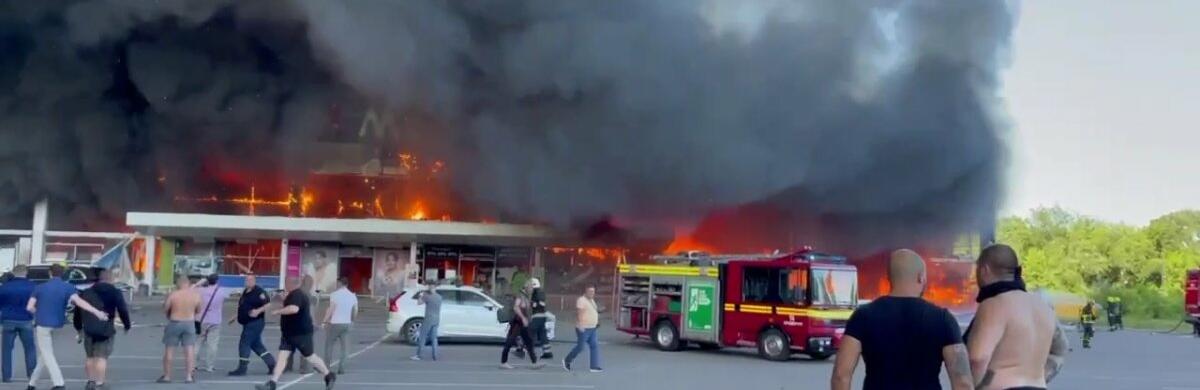 Ворог атакував Полтавщину в роковини трагедії у ТЦ «Амстор»