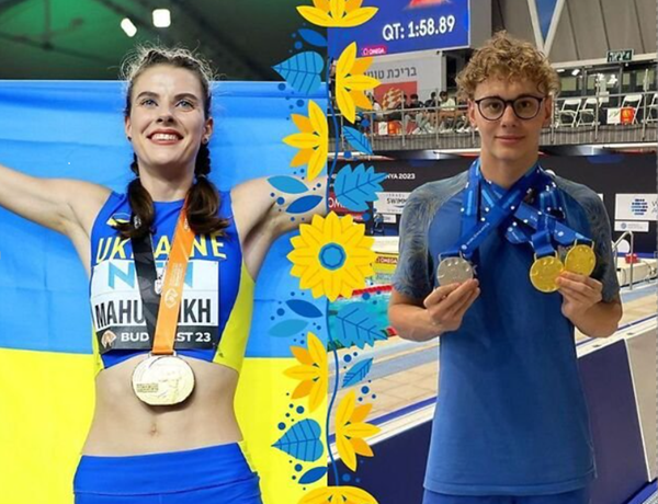 Дніпряни Ярослава Магучіх та Олександр Желтяков – найкращі спортсмени України 2023 року