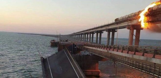 У СБУ натякнули, хто стоїть за підривом Кримського мосту