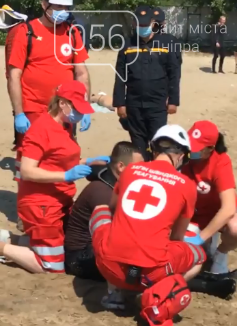 В Днепре спасатели и медики "захватили" Монастырский остров: масштабные учения, - ФОТО, ВИДЕО, фото-1