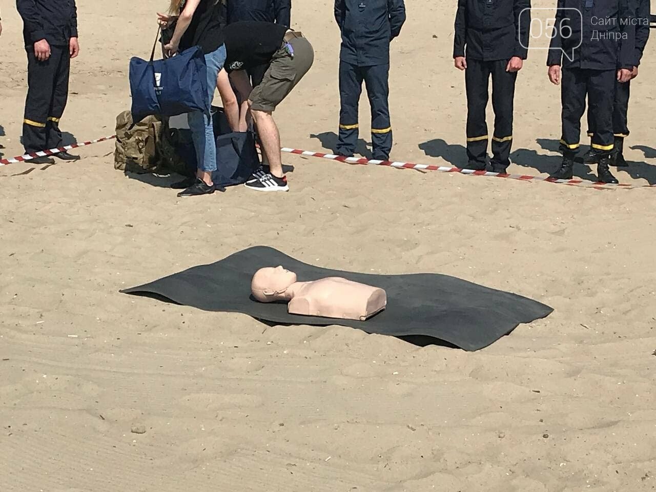 В Днепре спасатели и медики "захватили" Монастырский остров: масштабные учения, - ФОТО, ВИДЕО, фото-6