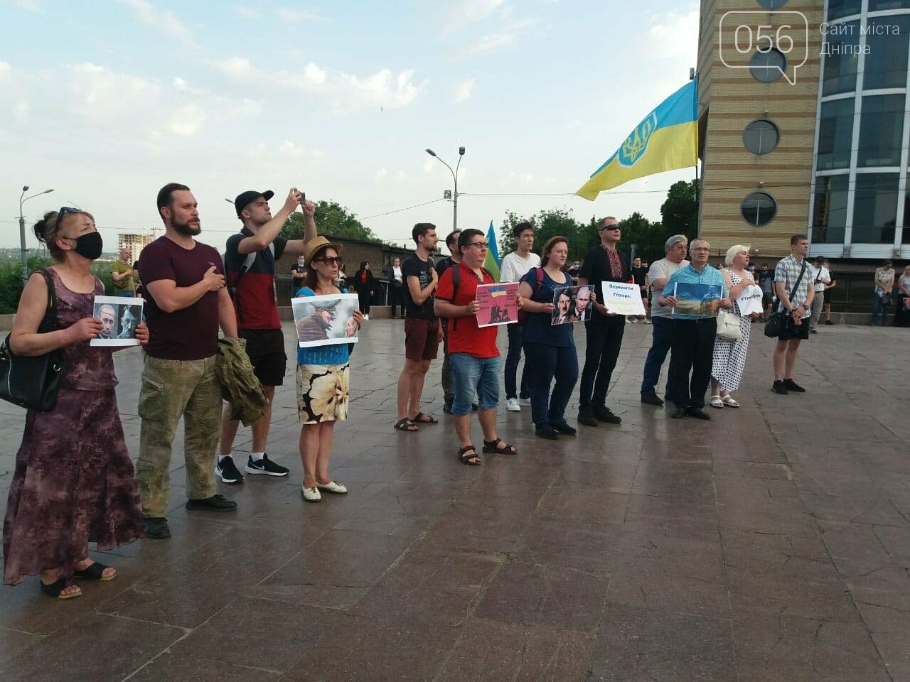 В Днепре активисты заявили, что победят Путина, - ФОТО, ВИДЕО, фото-5