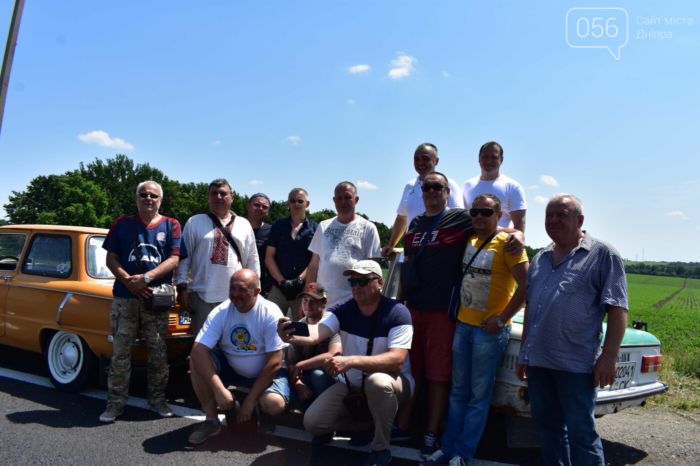 Обновленную трассу Днепр-Кривой Рог протестировали старые автомобили, - ФОТО, ВИДЕО, фото-18