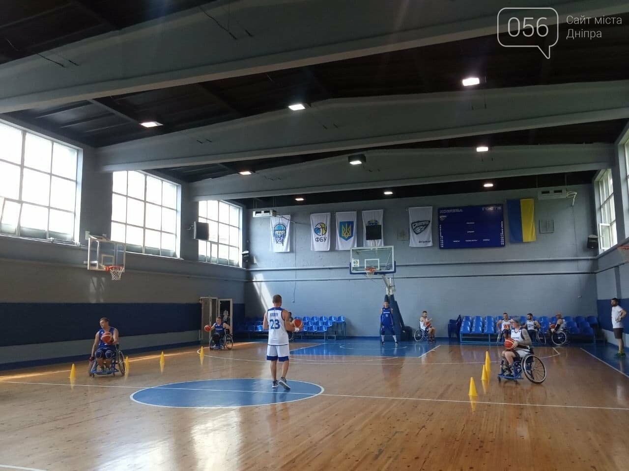 В Днепре прошла открытая тренировка по баскетболу на колясках сборной Украины Игры Воинов, - ФОТО, ВИДЕО, фото-5