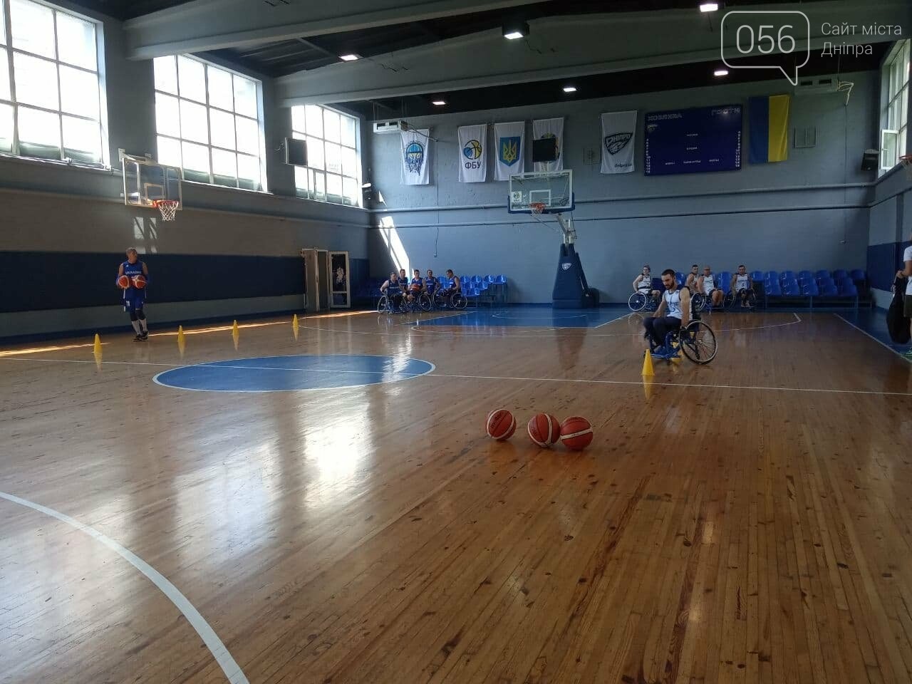 В Днепре прошла открытая тренировка по баскетболу на колясках сборной Украины Игры Воинов, - ФОТО, ВИДЕО, фото-3