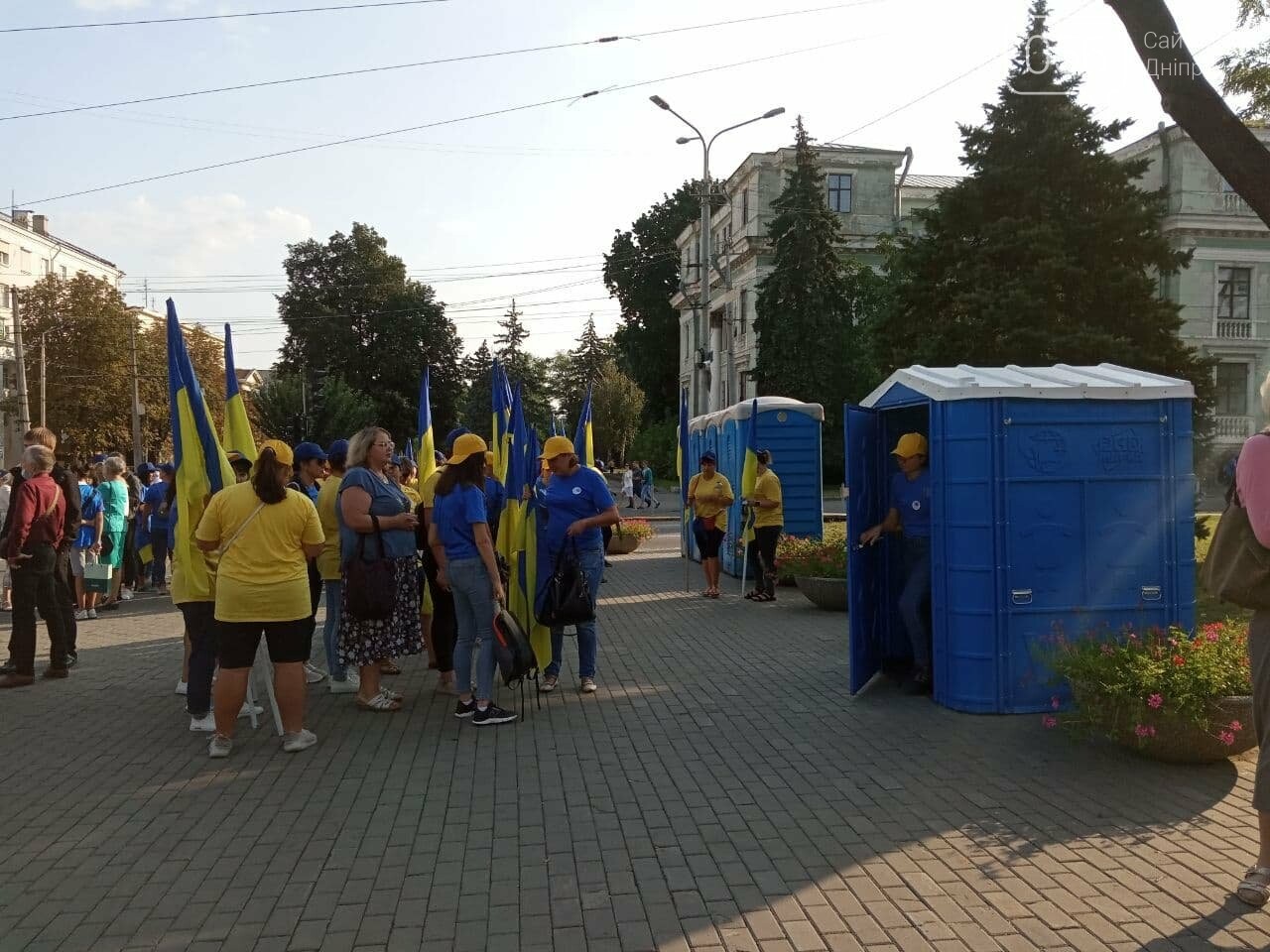 В Днепре вместе со всей Украиной отметили День Государственного Флага, - ФОТО, ВИДЕО, фото-19