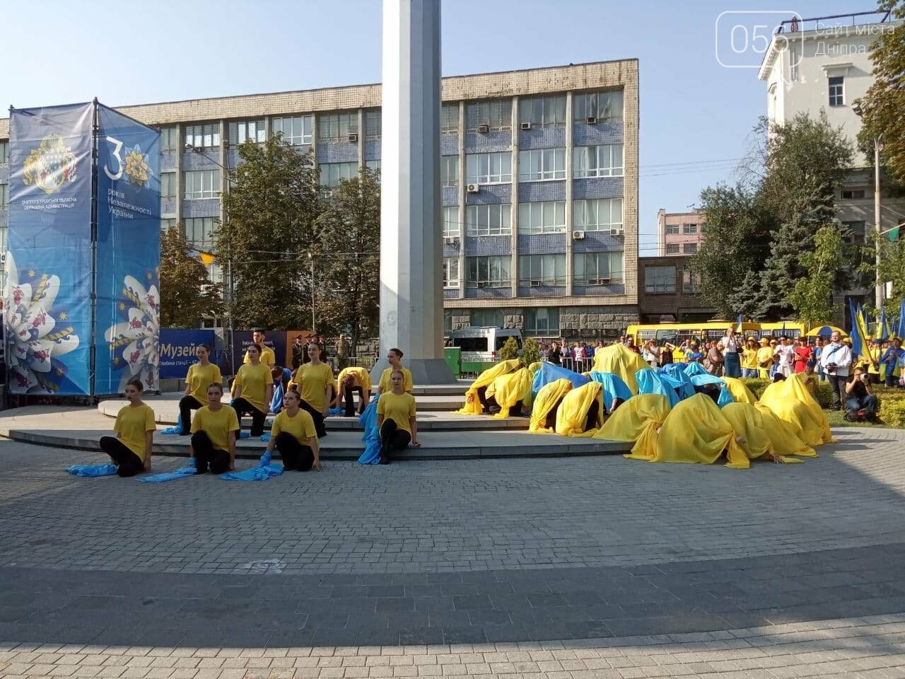 В Днепре вместе со всей Украиной отметили День Государственного Флага, - ФОТО, ВИДЕО, фото-2
