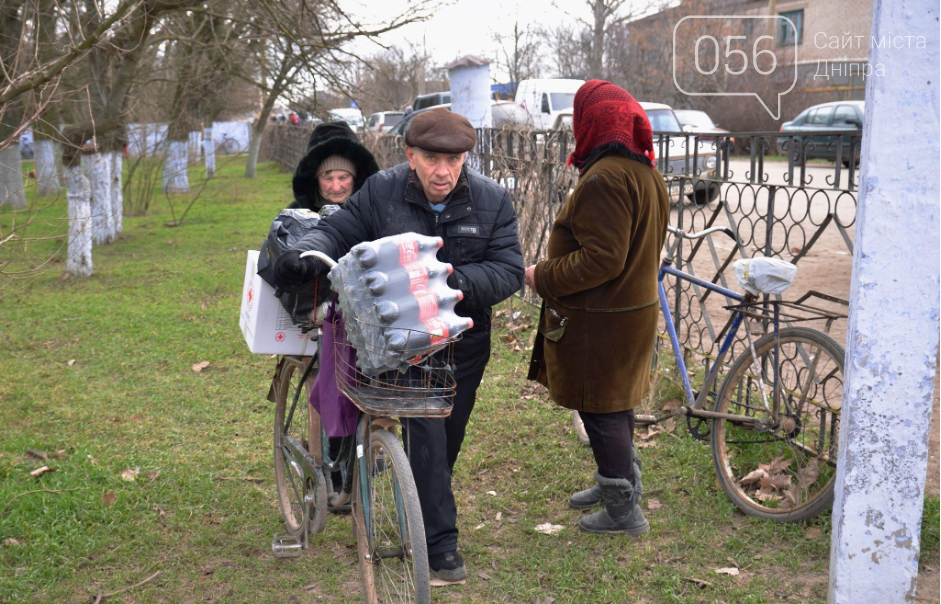 Помощь жителям Киселевки / Фото Кока-Кола Украина