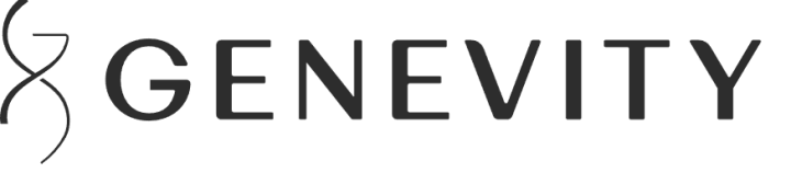 Логотип - GENEVITY - центр довголіття та естетичної медицини у Дніпрі