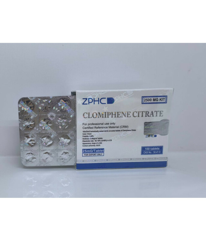 Кломид CLOMIPHENE CITRATE 20 табл x 25 мг ZPHC - Изображение 1