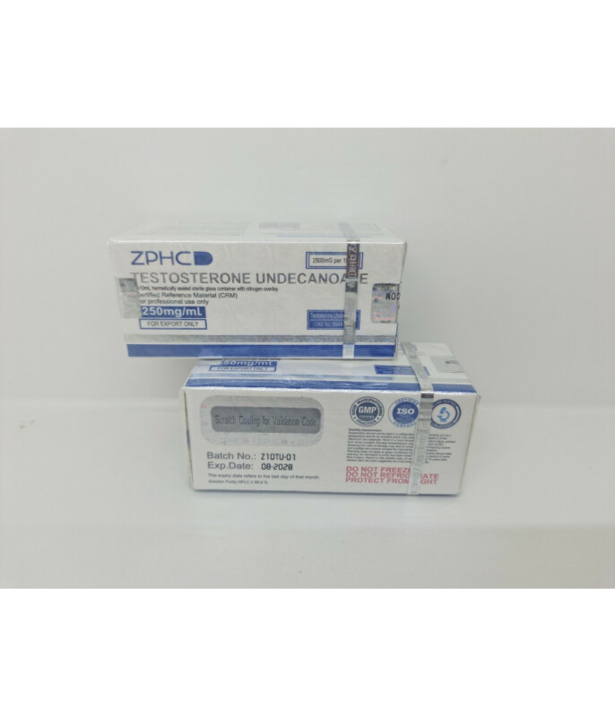 Тестостерон Testosterone Undecanoate 10 ml 250 mg/1ml ZPHC - Изображение 1