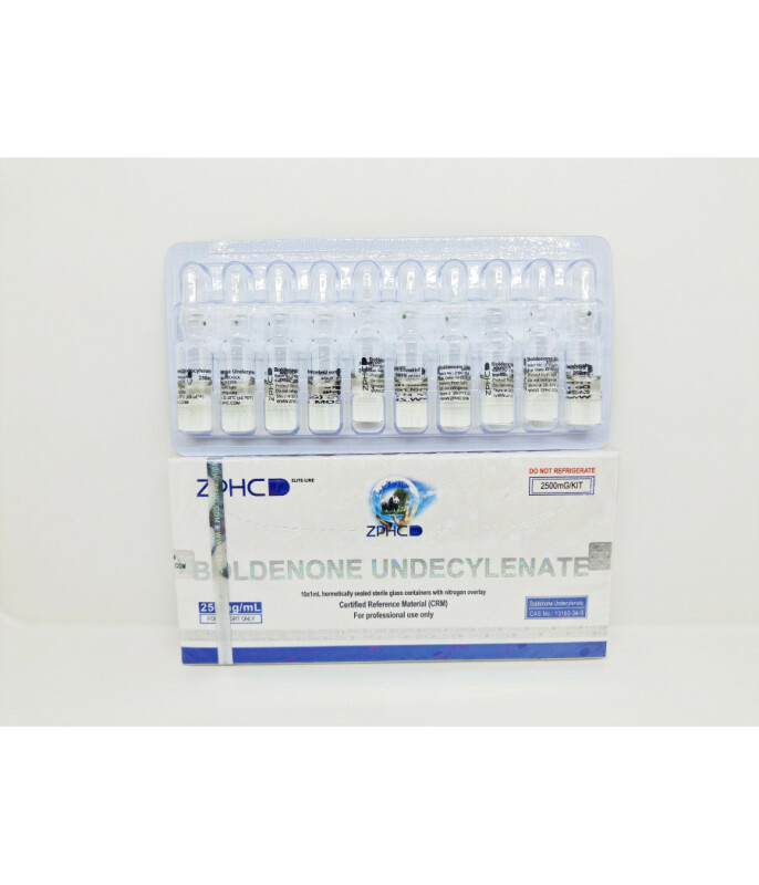 Болденон Boldenone Undecylenate 10 amp x 250 mg/1ml ZPHC