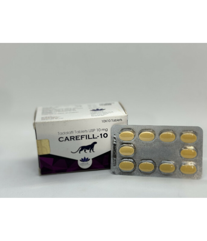 Тадалафил CAREFILL 10 mg (10 tab)