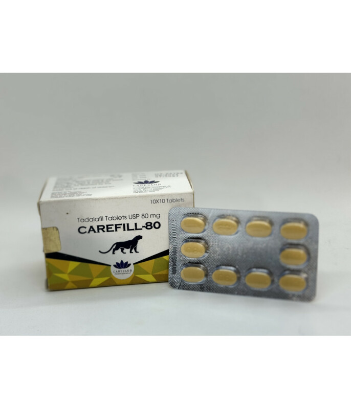 Тадалафил CAREFILL 80 mg (10 tab)