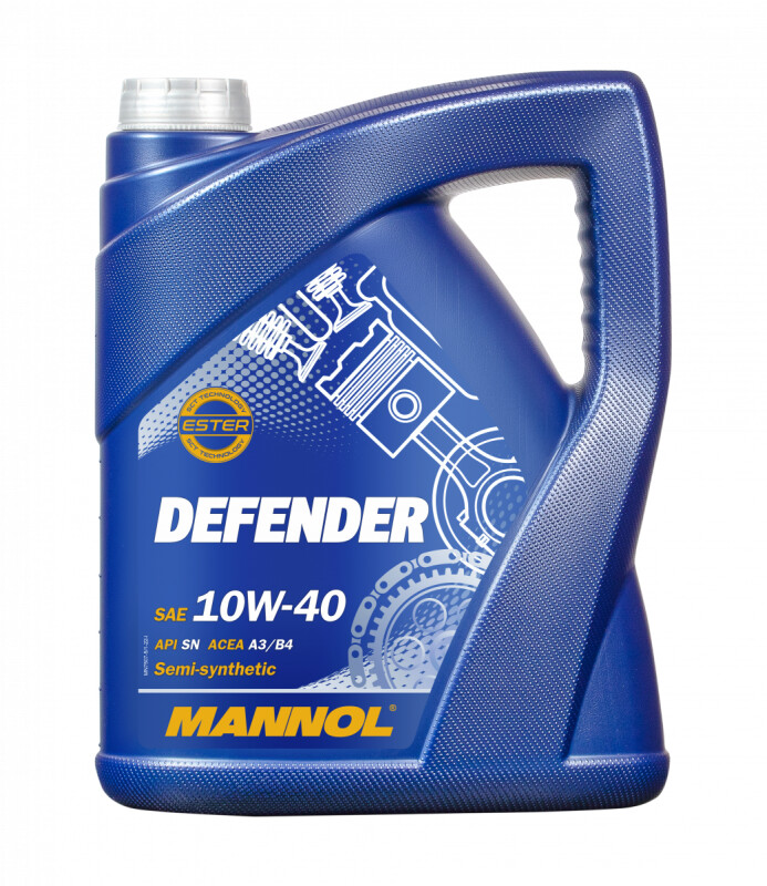 Моторное масло Mannol Defender 10w40 SL/CF 5л