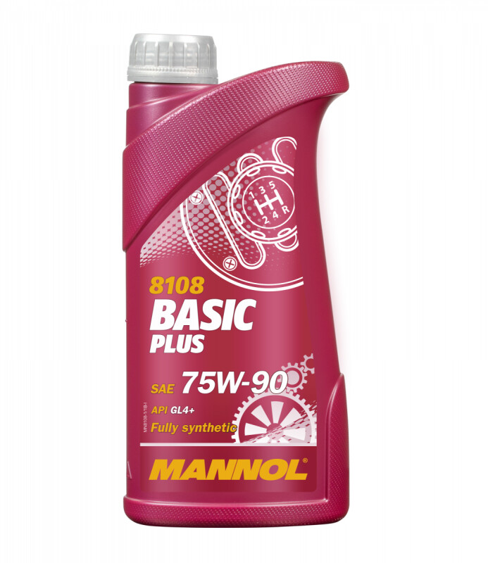 Трансмиссионное масло Mannol Basic Plus 75w90 GL-4+ 1л