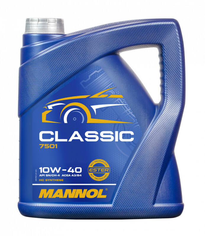 Моторное масло Mannol Classic 10w40 4л