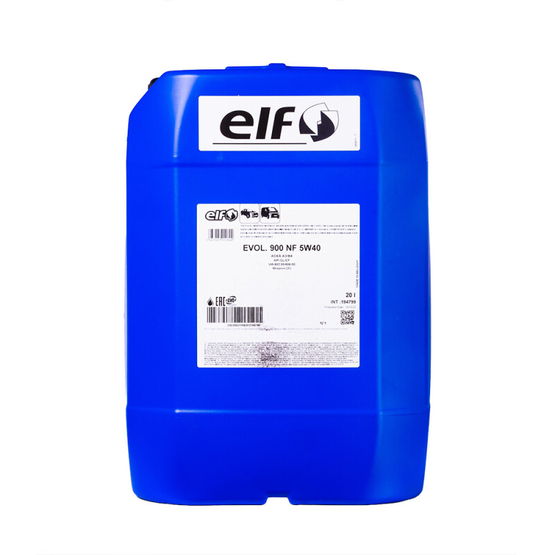 Моторное масло Elf EVOLUTION 900 NF 5w40 20л