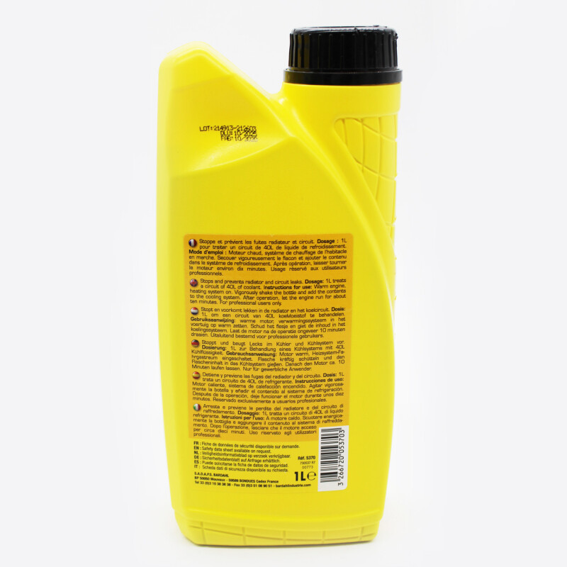 Герметик системы охлаждения BARDAHL АNTIFUITE RADIATEUR BTL 1л 5370 - Изображение 1