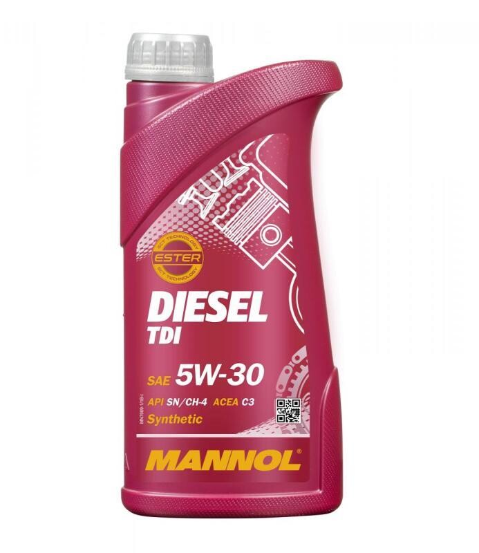 Моторное масло Mannol Diesel TDI 5w30 1л SN/CH-4 C2/C3 VW 505.1 - Зображення 1