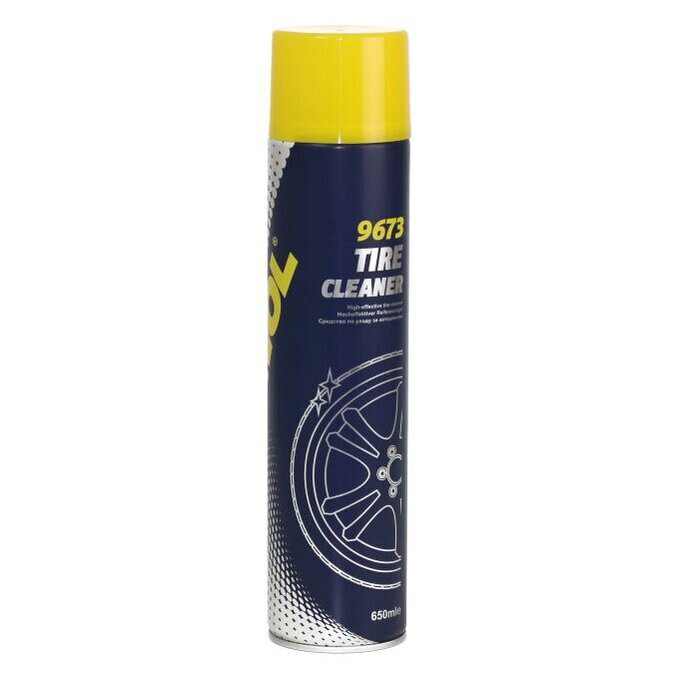 Чернитель и очиститель для шин Mannol 9673 Tire Cleaner 650мл - Зображення 1