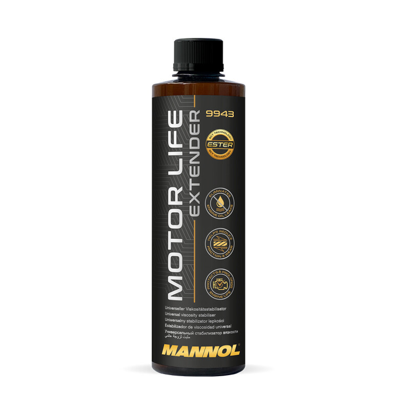 Присадка в моторное масло Mannol 9943 Motor Life Extender  0.45л - Изображение 1