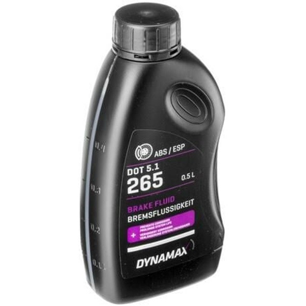 Тормозная жидкость DOT 5.1 DYNAMAX 265 1л - Изображение 1