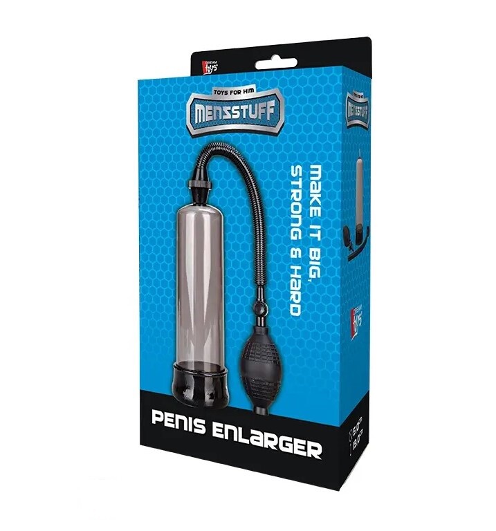 Вакуумна помпа механічна Dreamtoys MenzStuff з грушею, чорна, 19 х 5 см - Изображение 1