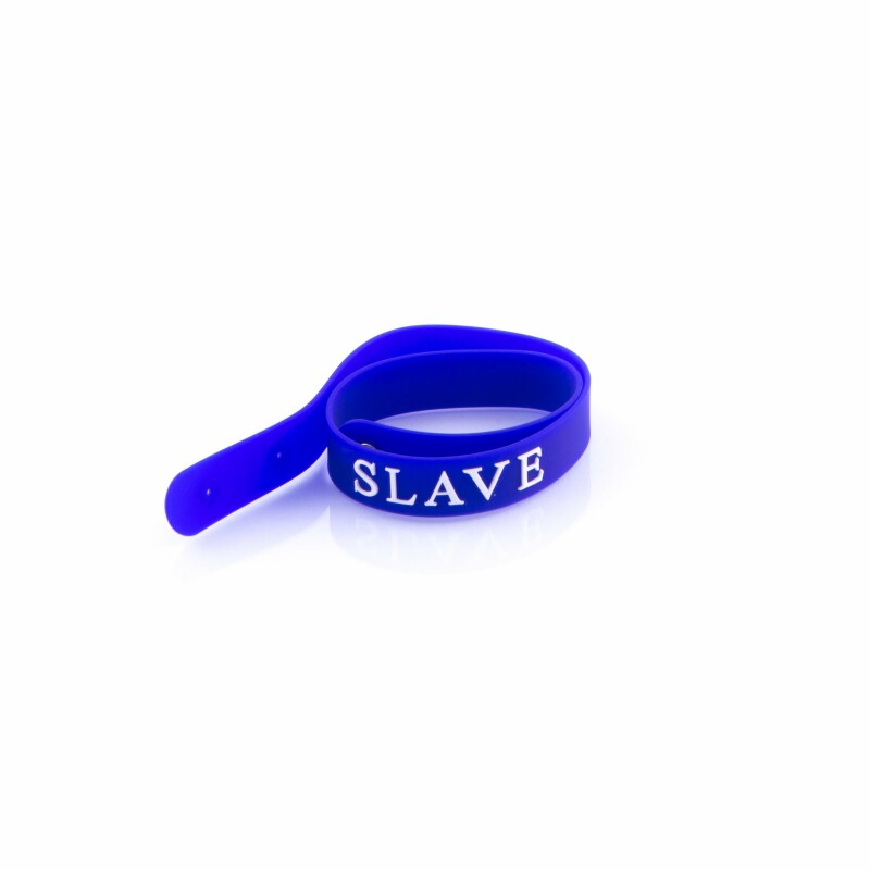 Нашийник-браслет 100% медичний силікон SLAVE NO TABOO - Изображение 1