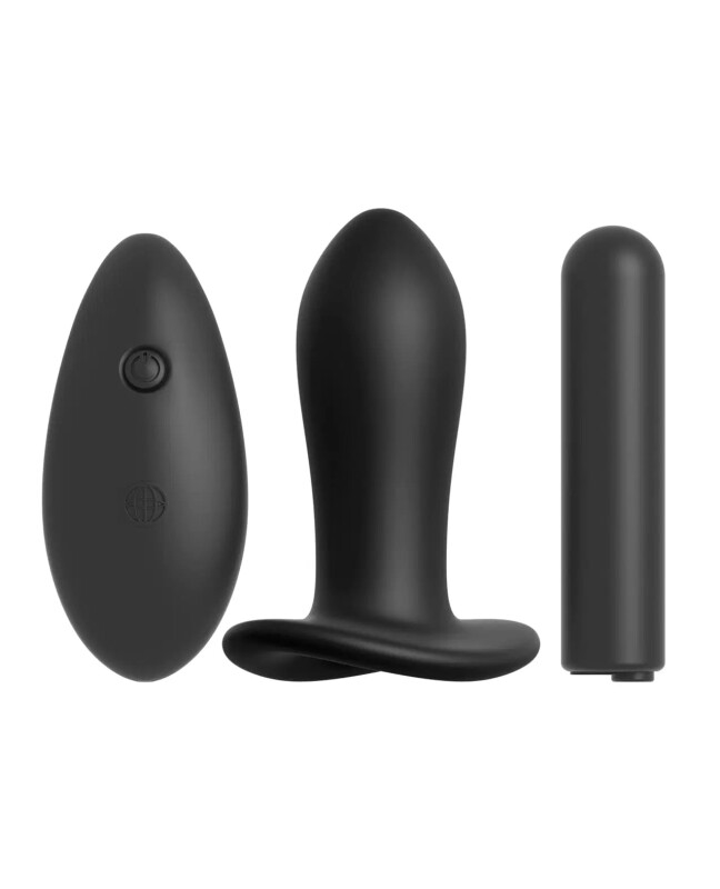 Вібротрусики Pipedream Fantasy Panty з радіокеруванням, чорні, One Size - Изображение 1