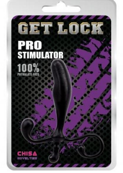 Стимулятор простати Chisa Pro Stimulator, чорний, 13 см х 3 см - Изображение 1