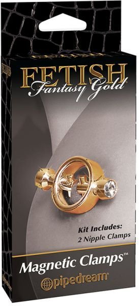 Затискачі для сосків Pipedream Fetish Fantasy золоті, 5 х 2.6 см - Изображение 3