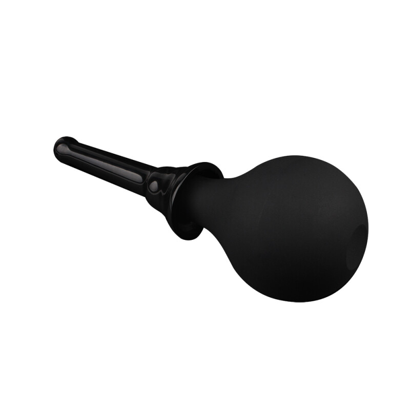 Анальний душ Chisa Black Mont із двома насадками, чорний, 150 мл - Изображение 2