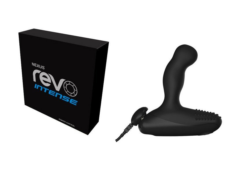 Вібромасажер простати Nexus Revo Intense з ротацією, чорний, 12.7 х 3.2 см - Изображение 4