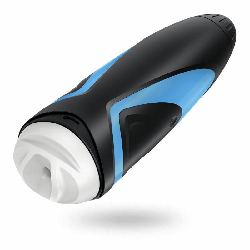 Мастурбатор Satisfyer Men One вакуумний, чорний, 25 х 7.2 см