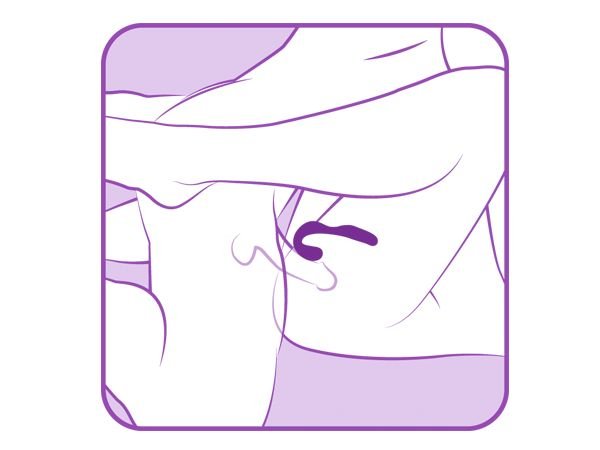 Вібратор в трусики Adrien Lastic Mr.Hook з пультом, фіолетовий, 12 х 2.1 см - Изображение 5
