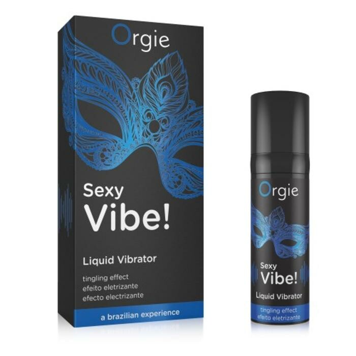 Рідкий вібратор для інтимних зон Orgie Sexy Vibe! Liquid Vibrator, 15 мл - Изображение 2
