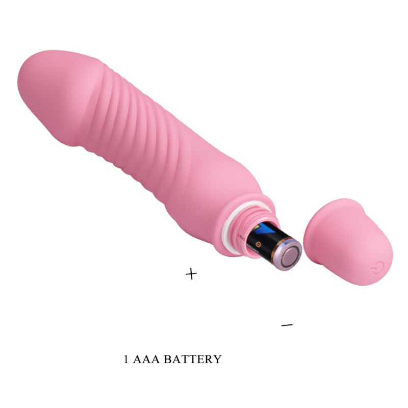 Вібратор для точки G Pretty Love Stev силіконовий, рожевий, 13.5 х 2.9 см - Изображение 7