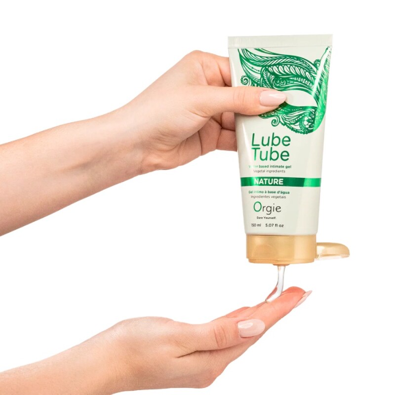 Лубрикант натуральний Orgie Lube Tube Nature на водній основі, 150 мл - Зображення 3