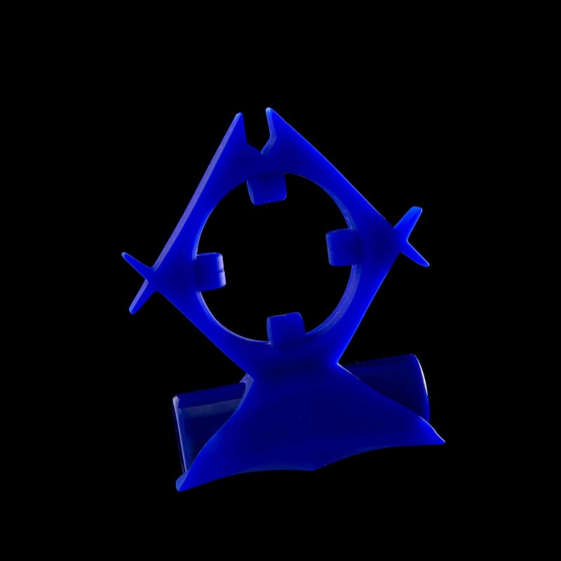 Ерекційне кільце C вібропулів ML Creation, синє - Зображення 7