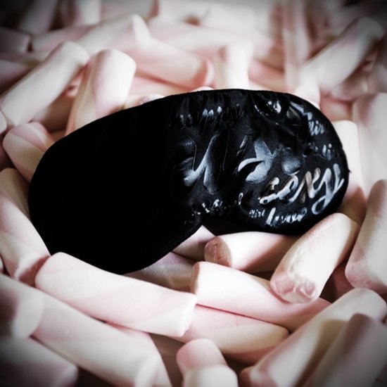 Маска із закритими очима Blind Passion Bijoux Indiscrets, чорна - Зображення 2