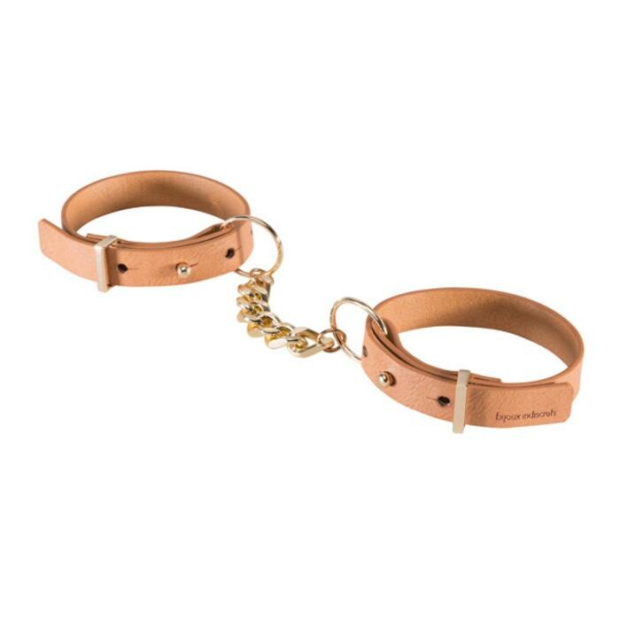 Наручники вузькі MAZE Bijoux Indiscret бежеві, OS - Зображення 2