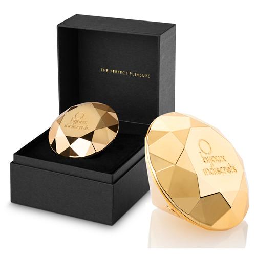 Вібратор-діамант Twenty One Vibrating Diamond Bijoux Indiscrets, золотий - Изображение 1
