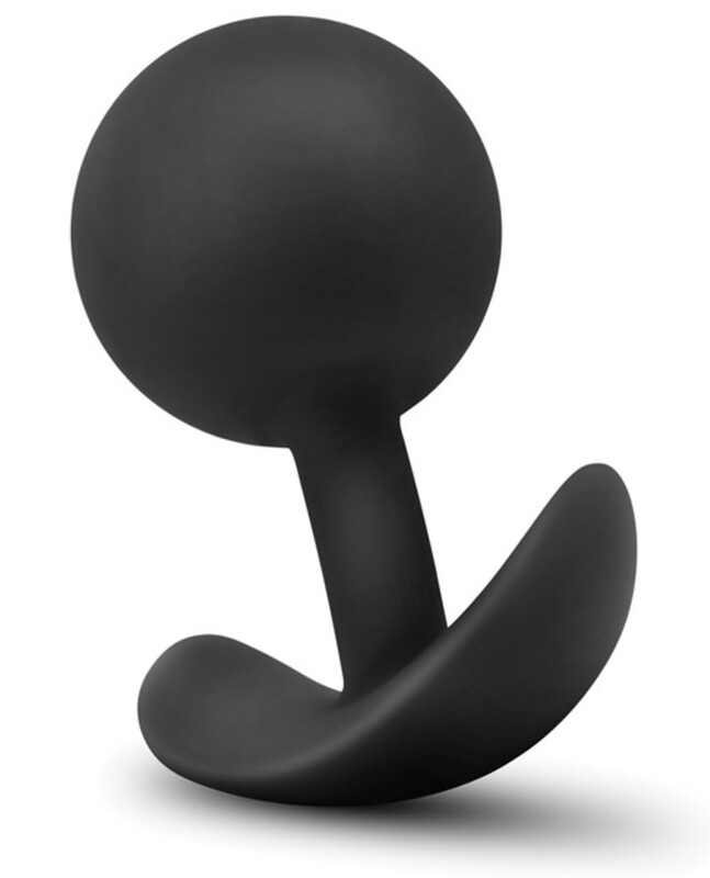 Анальний плагіат зі зміщеним центром тяжіння LUXE WEARABLE VIBRA PLUG BLACK - Изображение 2