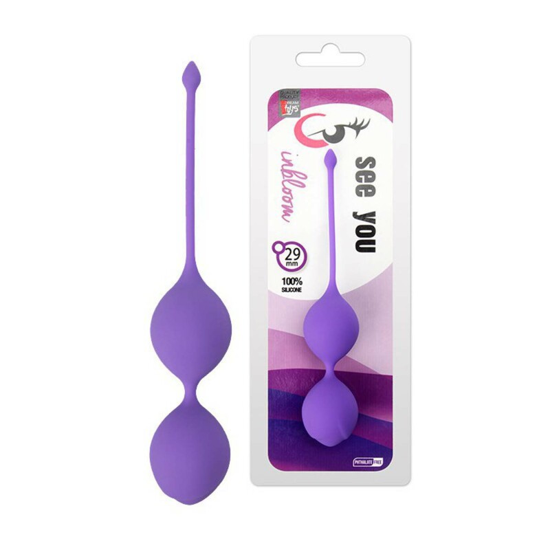 Вагінальні кульки Dreamtoys Pleasure Balls силіконові, 16.5 х 2.9 см - Изображение 1