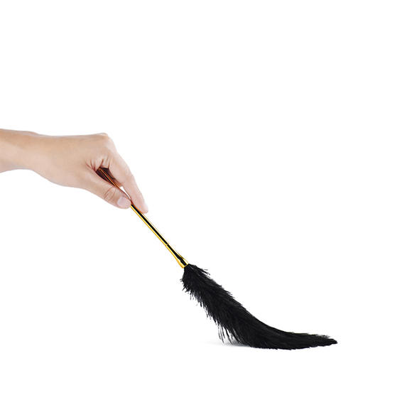 Перо Premium Feather Tickler UPKO з позолоченою ручкою - Зображення 6