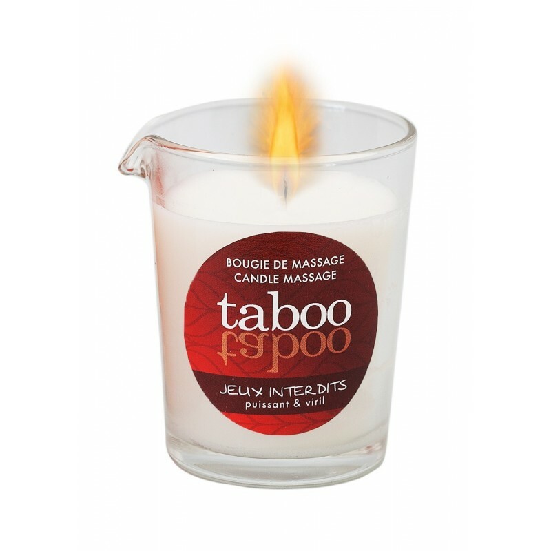 Масажна свічка RUF, 60 г, Taboo Candle Jeux Interdits Wild Lichen з ароматом дикого лишайника - Изображение 2