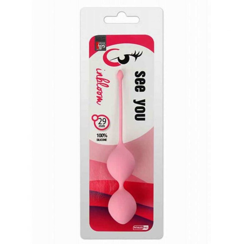 Вагінальні кульки Dream Toys Pleasure Balls рожеві, 16.5 х 2.9 см - Изображение 1